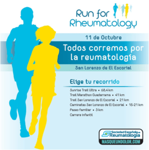 Carrera ‘Run for Rheumatology’ 2014
