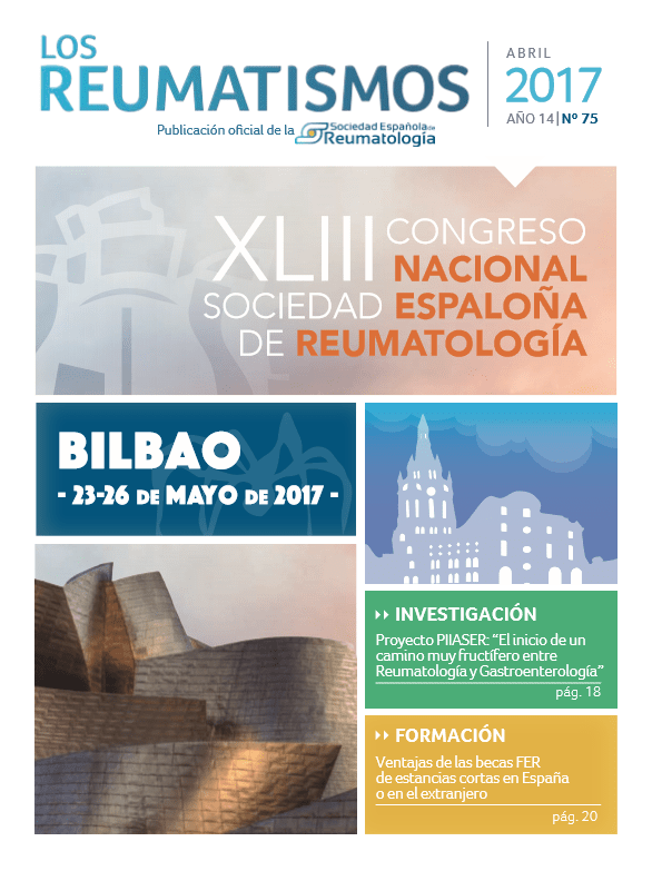 Portada Revista Los Reumatismos Abril 2017