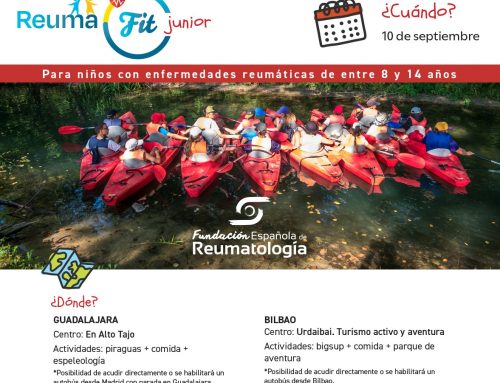 Reumafit junior: jornadas para niños con enfermedades reumáticas