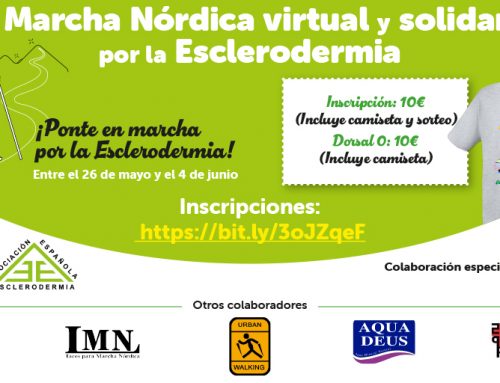 Participa en la III Marcha nórdica virtual por la esclerodermia