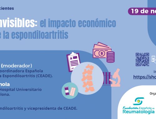 Nuevo webinar para pacientes sobre Espondiloartritis Axial (19 de noviembre)