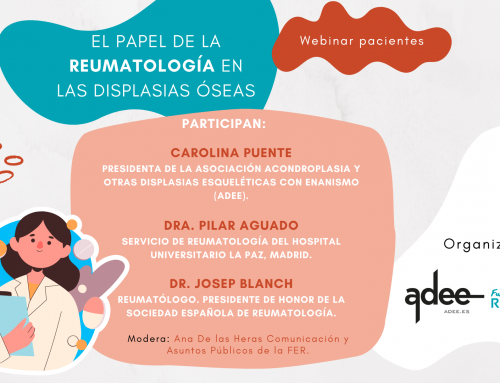Disponible el webinar sobre Reumatología y displasias óseas