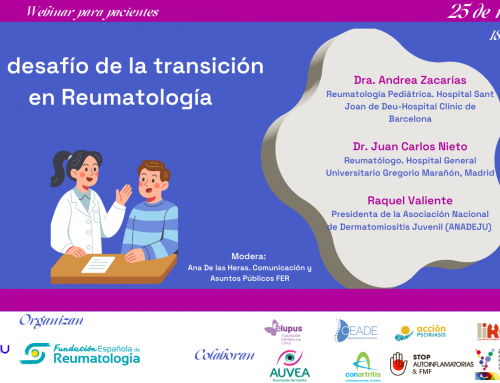 Nuevo webinar sobre «El desafío de la transición en las enfermedades reumáticas»